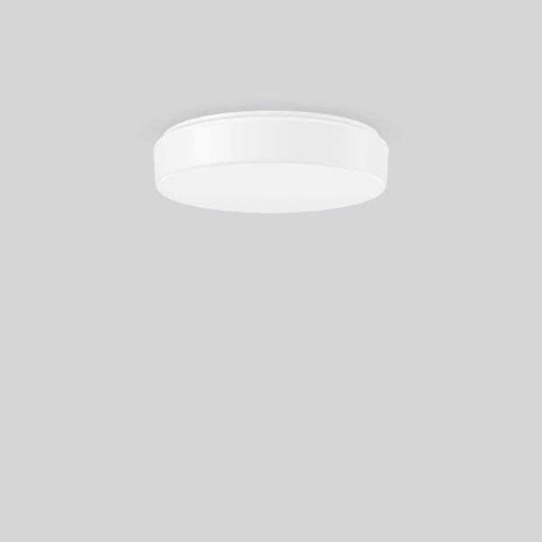 Flat Polymero Kreis, 20 W, 1950 lm, 830, white, on/off Ceiling and wal image 2