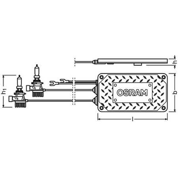 LEDEXT102-10 12W 12V FS1 OSRAM image 2