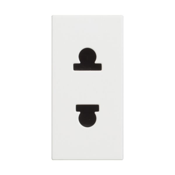 CLASSIA - EURO/US SOCKET 2P WHITE image 1