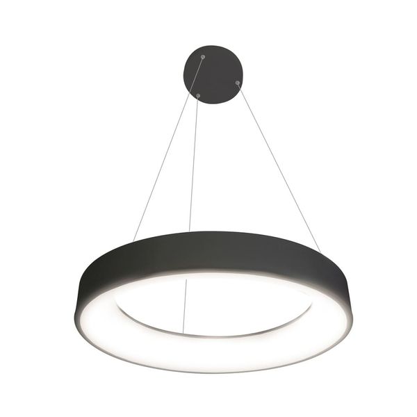 Lyn LED Pendant Lamp 40W 2800Lm 3CCT 55cm Grey image 1