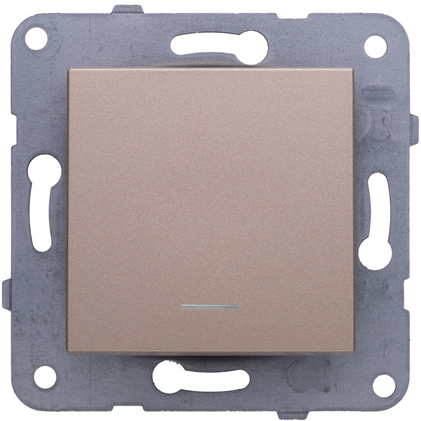 Karre Plus-Arkedia Bronze Illuminated Switch image 1