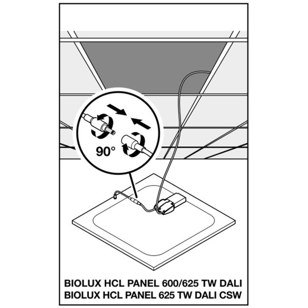 BIOLUX HCL PANEL DALI GEN 1 600 S 41W TW DALI image 11