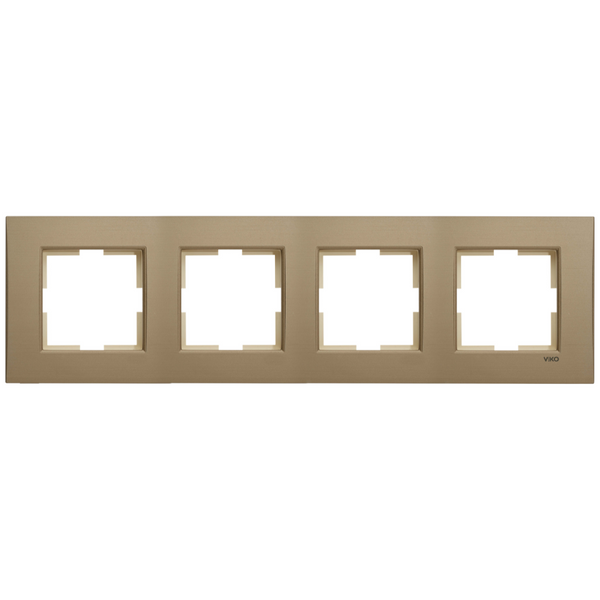 Novella Accessory Bronze Four Gang Frame image 1