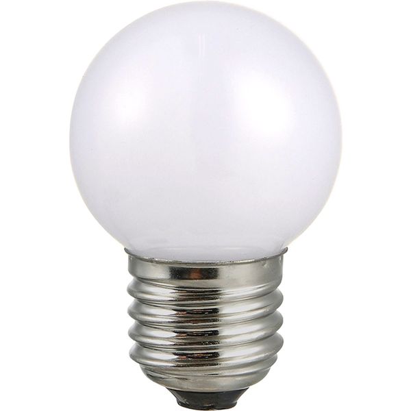 LED E27 Ball G45x72 230V 100Lm 2W 830 320° AC Opal Non-Dim image 1