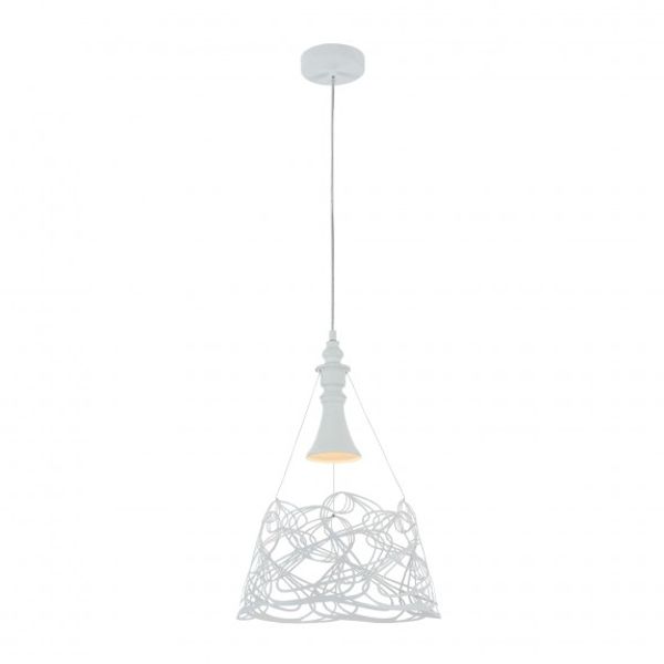 Pendant Elva Pendant Lamp White image 4