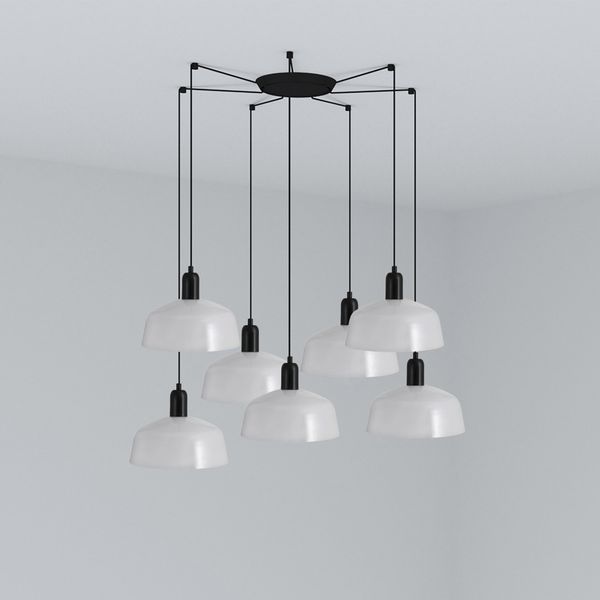 TATAWIN PENDANT SHADE M BLACK 1xE27 7L image 1