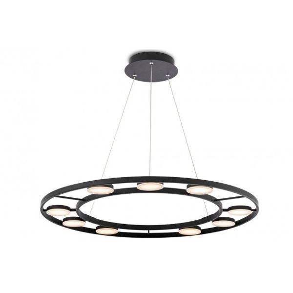 Modern Fad Pendant Lamp Black image 3