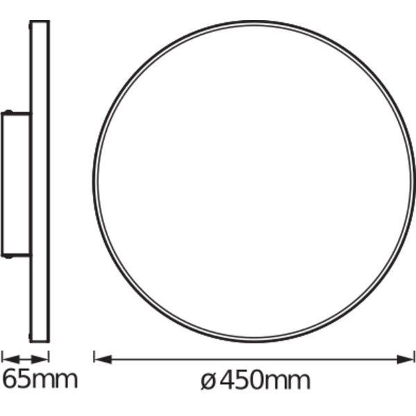 PLANON™ Frameless Round 450mm 28W 3000K image 9