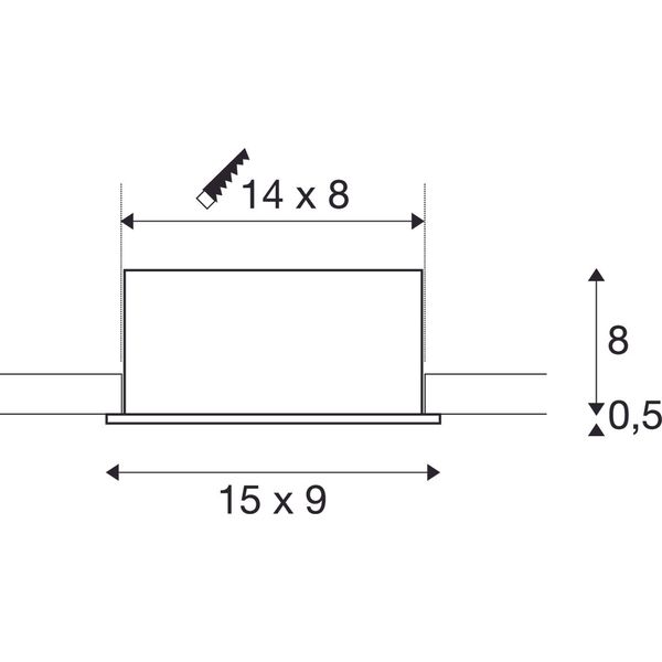 KADUX LED Double DL Set, 3000K, 38ø, matt white image 2