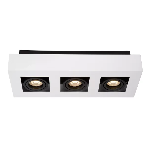 XIRAX Ceiling Light 3xGU10/5W LED  DTW White image 1