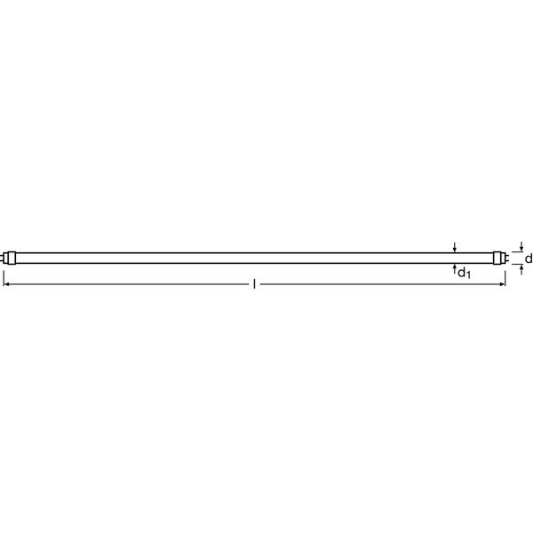 SubstiTUBE T8 UNIVERSAL VALUE 19 W/6500 K 1500 mm image 3