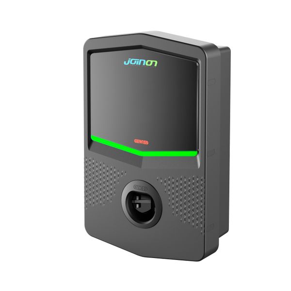 I-CON WALL BOX - WALL-MOUNTING CHARGING STATION - AUTOSTART DLM + BLUETOOTH - TYPE 2 VANDAL PROOF WITH SHUTTER - 7.4 KW - IP55 image 1