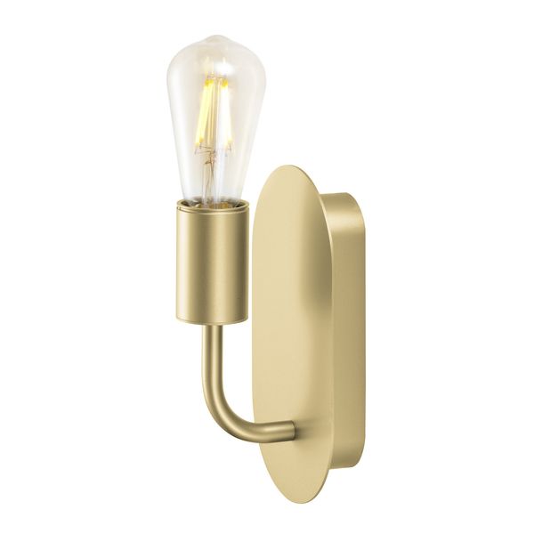 FITU WL, Indoor wall light, E27, soft gold, max. 24W image 1