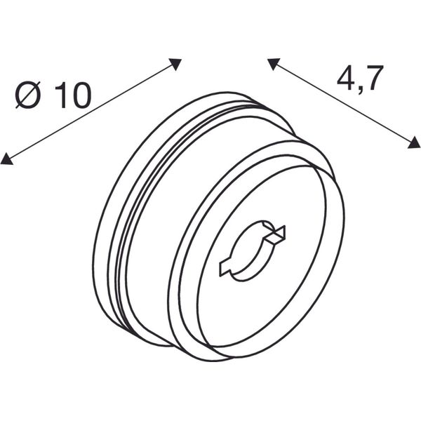 MANA Base round anthracite image 2