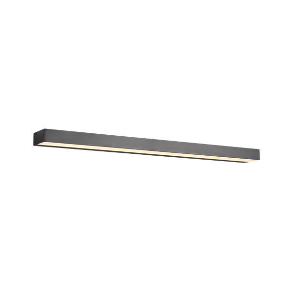 Rocco H2O LED wall lamp 90 cm matt black image 1