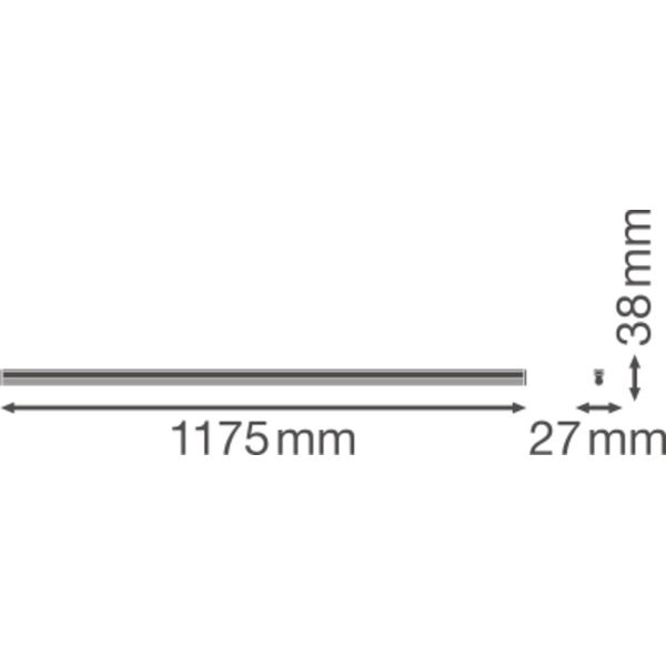 LINEAR COMPACT BATTEN 1200 20 W 3000 K image 12