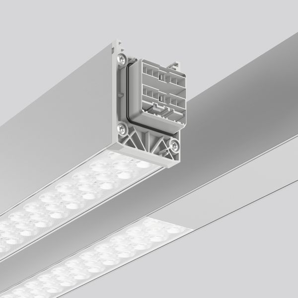 LINEDO, 84 W, 13500 lm, 840, aluminium, on/off Continuous line luminai image 2