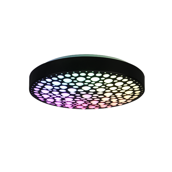 Chizu LED ceiling lamp black RGB image 1