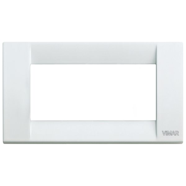 Classica plate 4M metal white image 1