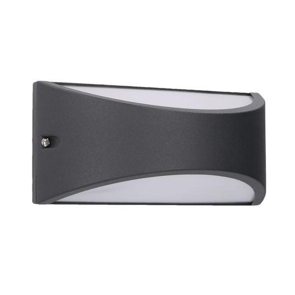 Wall fixture IP54 Kapa LED 8.7W 4000K Urban grey 444lm image 1