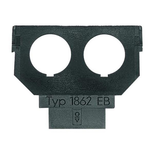 1863 EB Flush Mounted Inserts Data communication Anthracite image 2