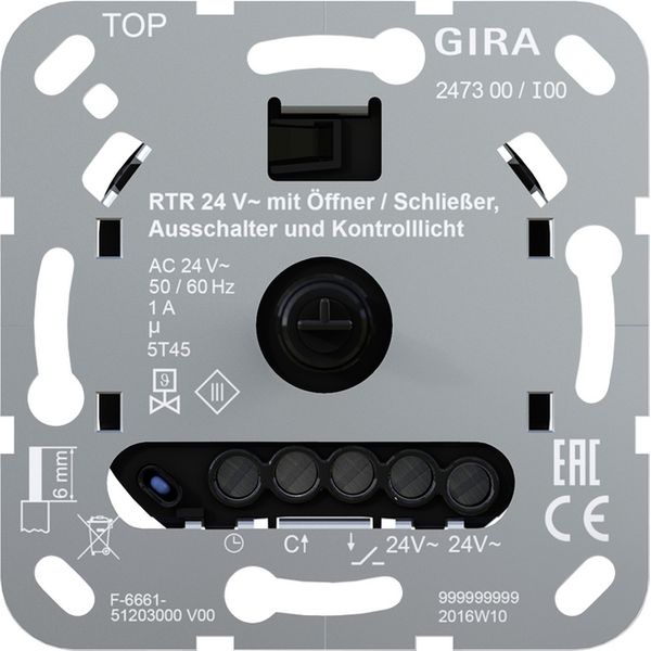 RTC 24 V NC/NO con. 1-way + ctrl.l. Insert image 1