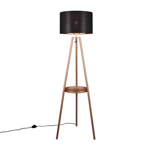 Colette floor lamp E27 coffee brown image 1