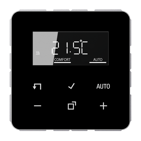 Standard room thermostat with display TRDCD1790SW image 2