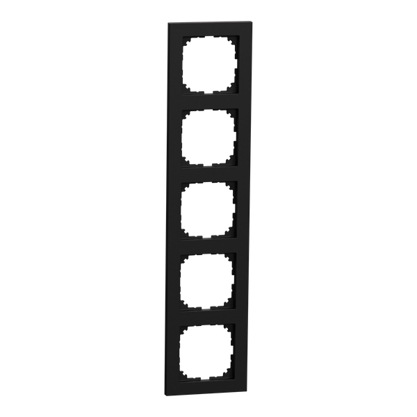 M-Pure 5-gang frame TPm bl image 1