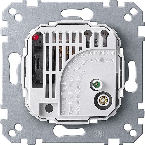 Room temperature controller insert with switch, AC 24 V image 1