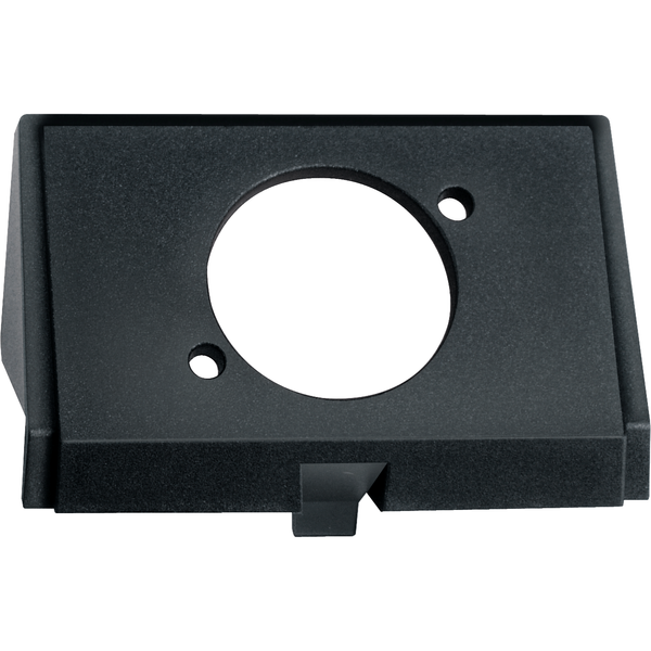 Insert for XLR audio plug-in socket, black, System M, Artec/Trancent/Antique image 4