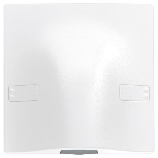 Cable outlet+terminalbar 45A white image 1