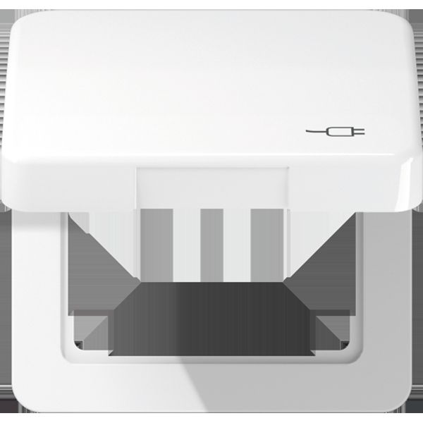 Hinged lid for socket CD590KLSOCWW image 4