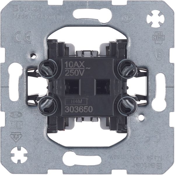 Change-over switch for inst. in hollow walls, light control image 1