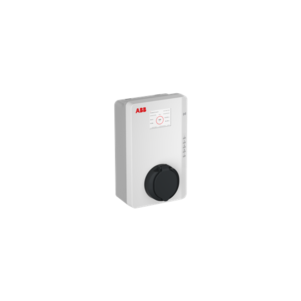 TAC-W11-T-RD-M-0 Terra AC wallbox type 2, socket, 3-phase/16 A, MID certified, with RFID and display image 4