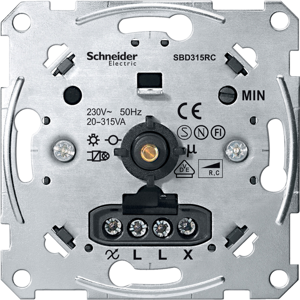 Rotary dimmer insert for capacitive load, 20-315 W image 3