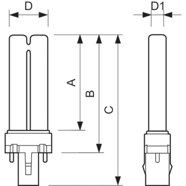 PL-S 9W BLB/2P 1CT/6X10CC image 4