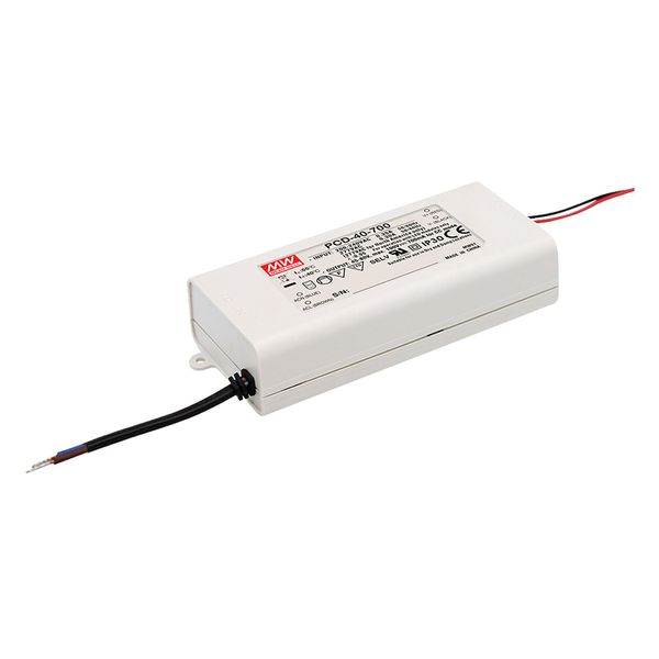 PCD-40-1050B Led driver, Class2 40W, 22-38V, 1050mA CC dimmable, MEAN WELL image 1