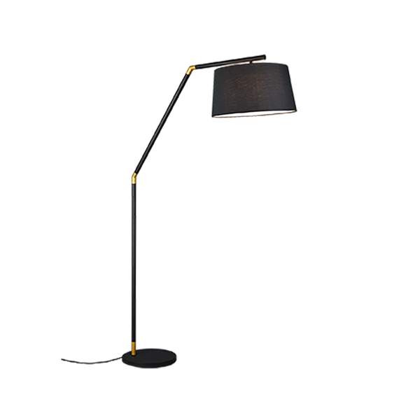 Tracy floor lamp E27 matt black image 1