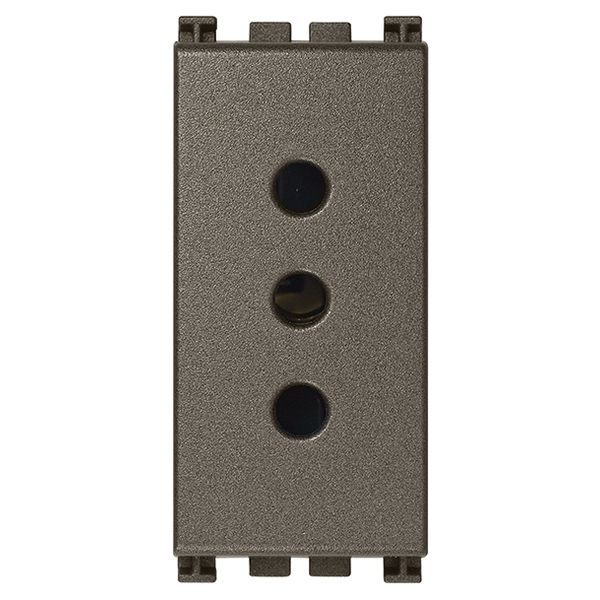 2P+E 10A P11 outlet Metal image 1