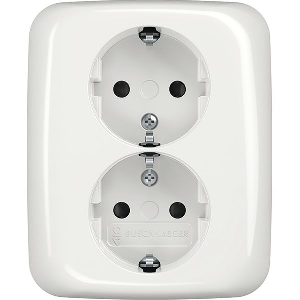 202 EUJB-214 CoverPlates (partly incl. Insert) carat® Alpine white image 1