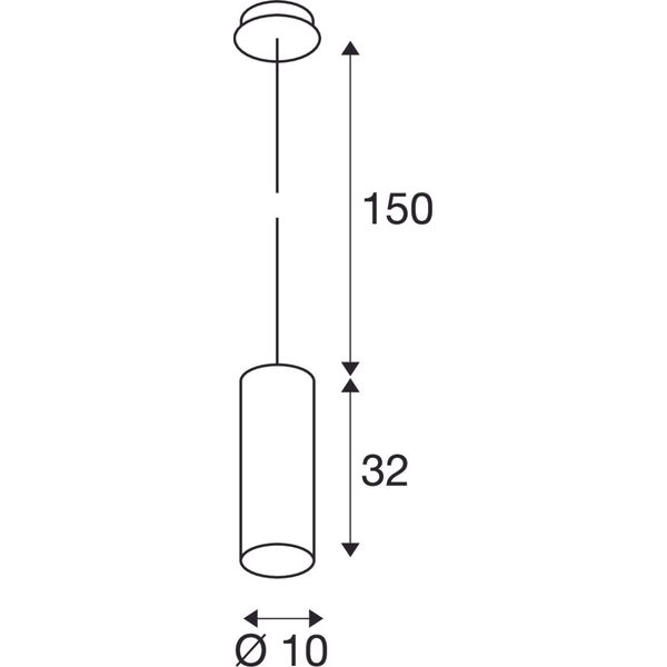 ENOLA pendant luminaire, round , gold, E27, max. 60W image 2