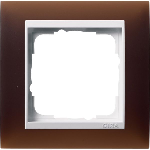 cov.fr. 1-g interm.fr. PW Gira Event Opaque dark brown image 1