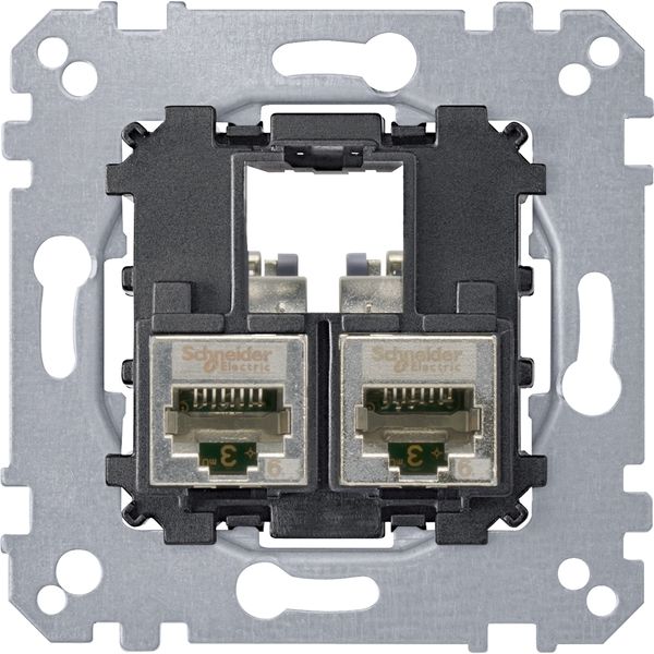 2xRJ45 data socket, Cat 6A STP image 3