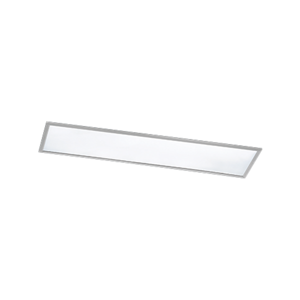 Phoenix LED ceiling lamp 120x30 cm brushed steel image 1