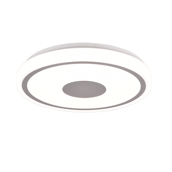 Bunda LED ceiling lamp 34 cm chrome image 1