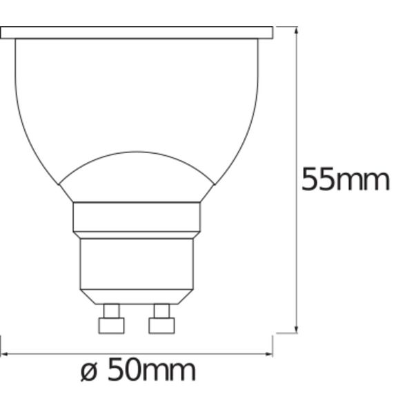 SMART+ WiFi SPOT GU10 Dimmable 50 45 ° 4.9 W/2700 K GU10 image 8