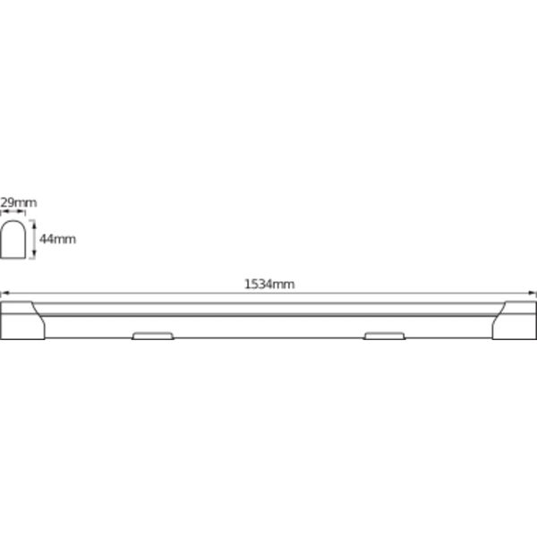 LED VALUE BATTEN 1500 mm 24 W 4000 K image 9