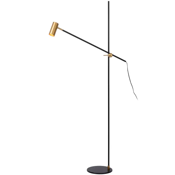 PHILINE Floor reading lamp GU10 5W Black/Gold image 1