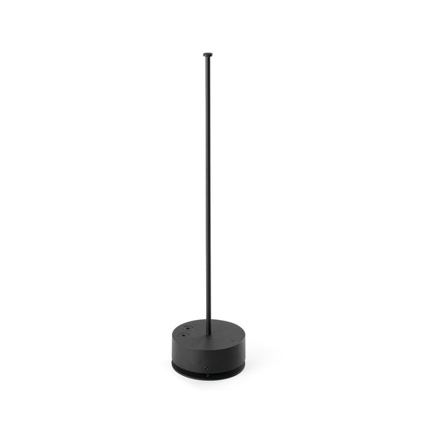 ACCESSORY BOLLARD BLACK 512 W/ DRIVER CLAP image 1